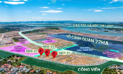 Quỹ Hàng Liền Kề Áp Góc Vinhomes Global Gate Hạ Long Giá Tốt Nhất