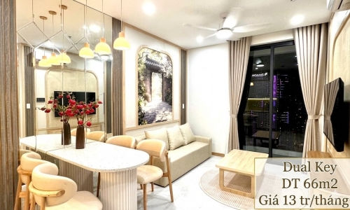 CHO THUÊ GẤP CĂN DUAL KEY CAO CẤP TẠI SENTOSA SKY PARK 